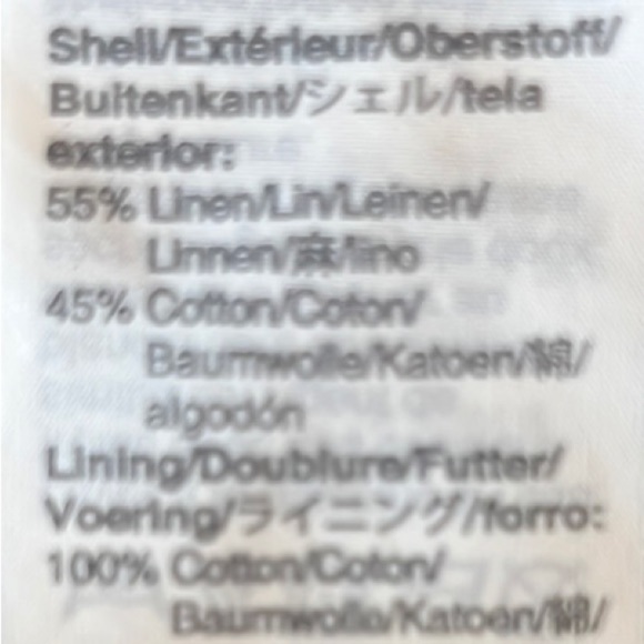 J Crew Beige and Pink Button-Down Linen Cotton Blend Skirt Size Medium - Picture 11 of 11